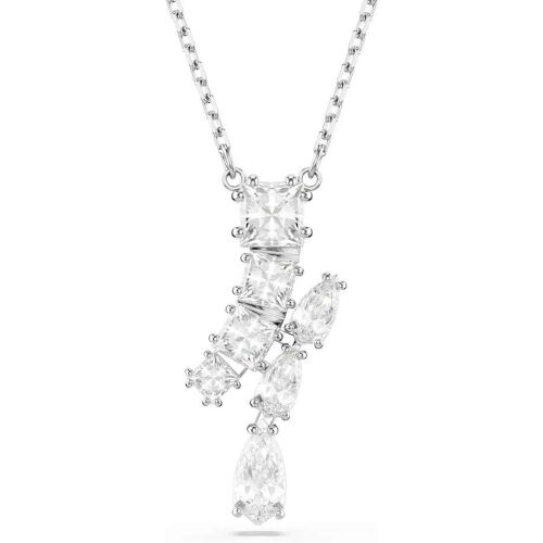 Halskette - Matrix Silberfarben Necklace 5700420 - Gr. unisize - in Silber - für Damen - Swarovski - Modalova