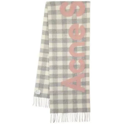 Tücher & Schals - Veda Scarf - Wool - Grey/Rose - Gr. unisize - in - für Damen - Acne Studios - Modalova