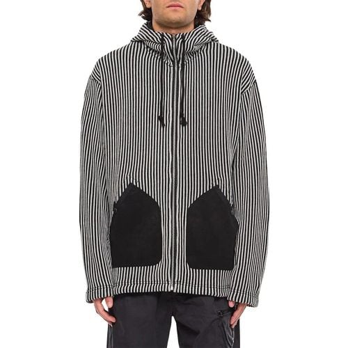 Zipped Hooded Sweatshirt - Größe L - Junya Watanabe - Modalova