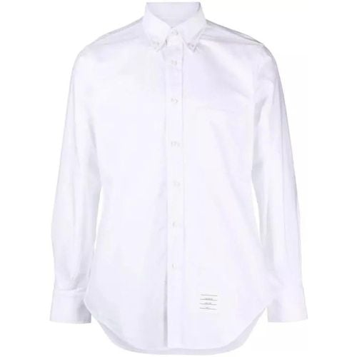 Classic Cotton Shirt - Größe 2 - white - Thom Browne - Modalova