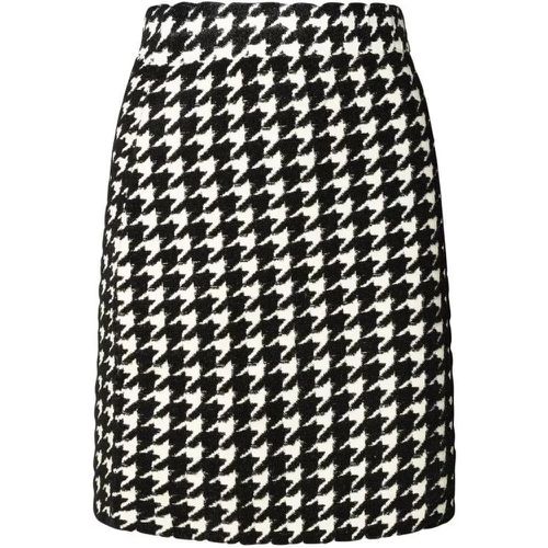 Black Viscose Blend Skirt - Größe M - black - Burberry - Modalova