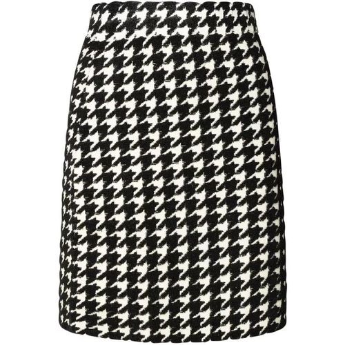 Black Viscose Blend Skirt - Größe S - black - Burberry - Modalova