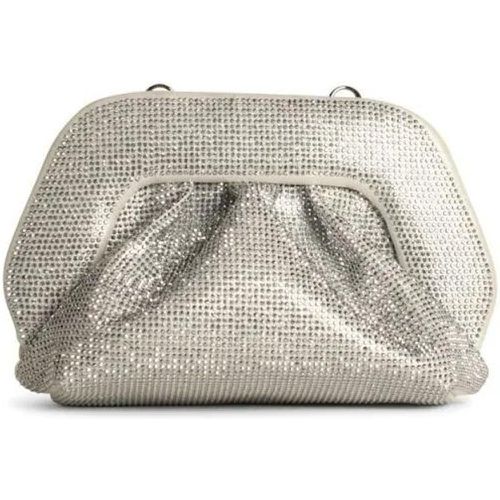 Crossbody Bags - 'Gea Strass' Silver Vegan Leather Bag - Gr. unisize - in - für Damen - Themoirè - Modalova