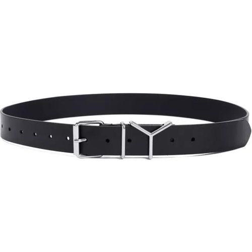 Gürtel - Y 35Mm Black Cow Leather Belt - Gr. ONE SIZE - in - für Damen - Paris Best - Modalova