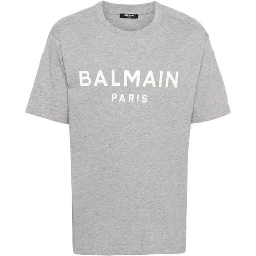 T-shirts and Polos Gray - Größe S - Balmain - Modalova