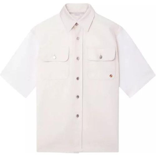 Beige Denim Cotton Shirt - Größe S - Stella Mccartney - Modalova