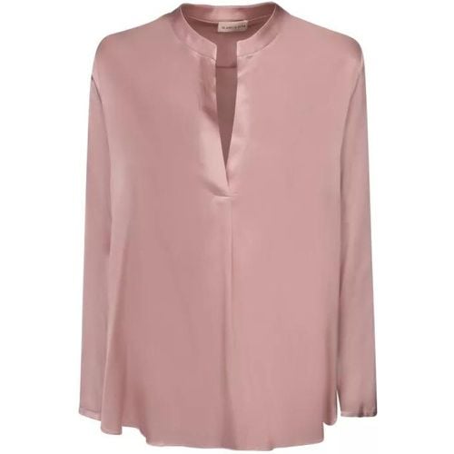 Pink Silk Tunic - Größe 38 - pink - Blanca Vita - Modalova