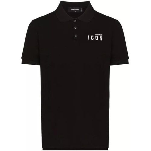 Icon-Print Polo Shirt - Größe XL - Dsquared2 - Modalova