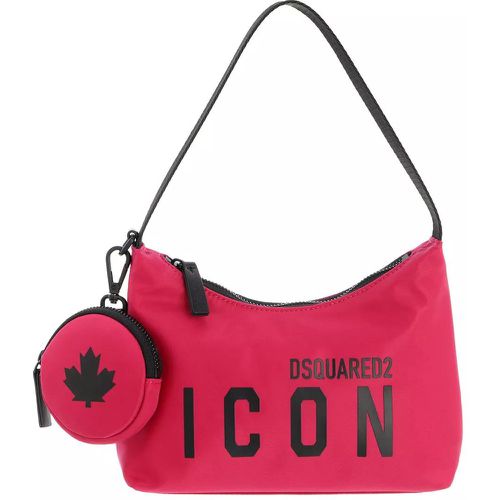 Hobo Bags - Icon Hobo Bag - Gr. unisize - in Rosa - für Damen - Dsquared2 - Modalova