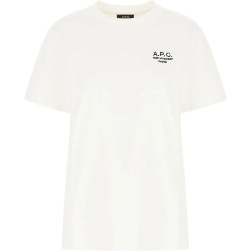 T shirt a logo brode - Größe XS - A.P.C. - Modalova