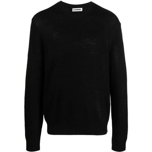 Black Wool Jumper - Größe 46 - Jil Sander - Modalova