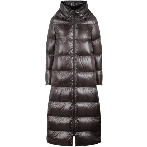 Nylon Long Down Jacket - Größe 42 - Herno - Modalova