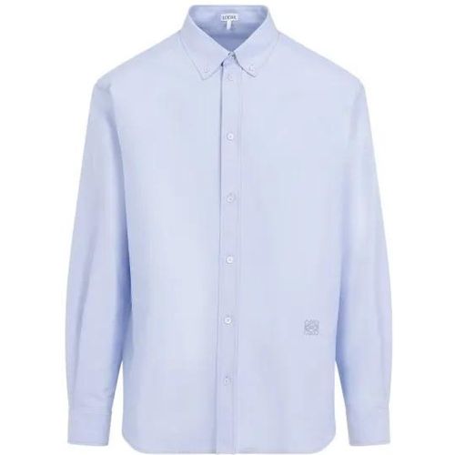 Light Blue Cotton Shirt - Größe 40 - blau - Loewe - Modalova