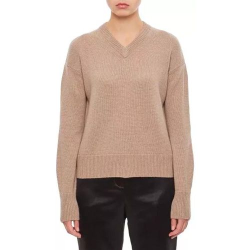 Genzana Wool Cashmere Vneck Sweater - Größe L - Max Mara - Modalova