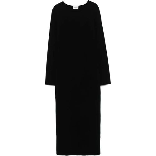 Black Wool Dress - Größe XL - P.A.R.O.S.H. - Modalova