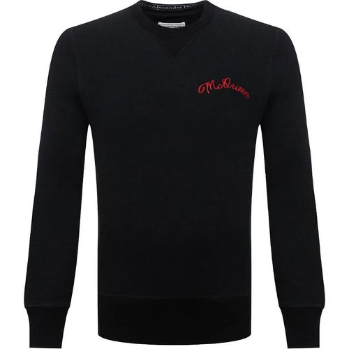 Logo Sweatshirt - Größe M - alexander mcqueen - Modalova