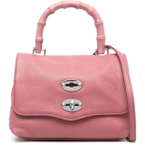 Shopper - Dark Leather Handbag - Gr. unisize - in Rosa - für Damen - Zanellato - Modalova