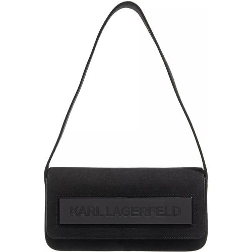 Hobo Bag - K/Essential K Md Flap Shb Sued - Gr. unisize - in - für Damen - Karl Lagerfeld - Modalova