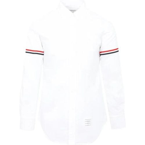 Grosgrain Arm Band Oxford Shirt - Größe 4 - Thom Browne - Modalova