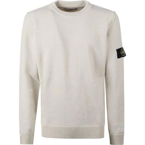 Sweater White - Größe M - Stone Island - Modalova