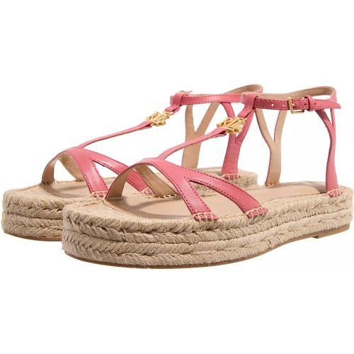 Sandalen - Payton Espadrilles Flat - Gr. 36 (EU) - in Gold - für Damen - Lauren Ralph Lauren - Modalova