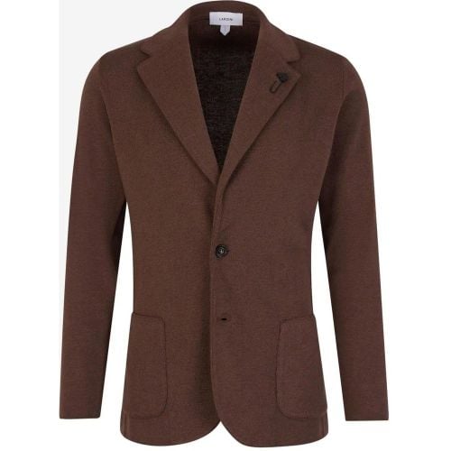 Wool Knit Blazer - Größe M - Lardini - Modalova