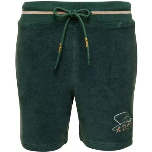 Green Bermuda Shorts With Drawstring And Staple X - Größe S - green - Autry International - Modalova