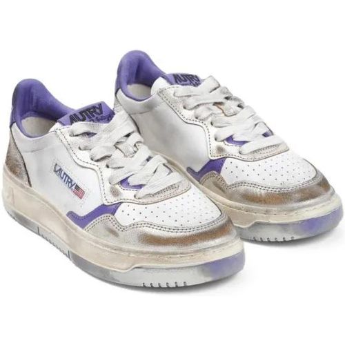 Low-Top Sneaker - Super Vintage Burn Sneakers - Gr. 36 (EU) - in - für Damen - Autry International - Modalova