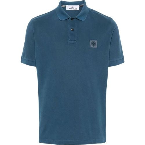 Blauwe polo - Größe M - Stone Island - Modalova