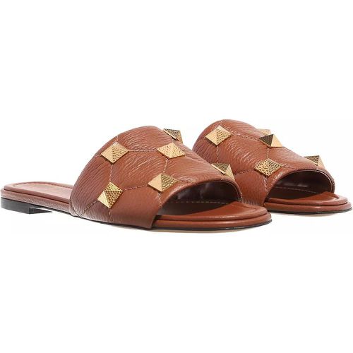 Sandalen & Sandaletten - Roman Stud Sandals Leather - Gr. 38,5 (EU) - in - für Damen - Valentino Garavani - Modalova