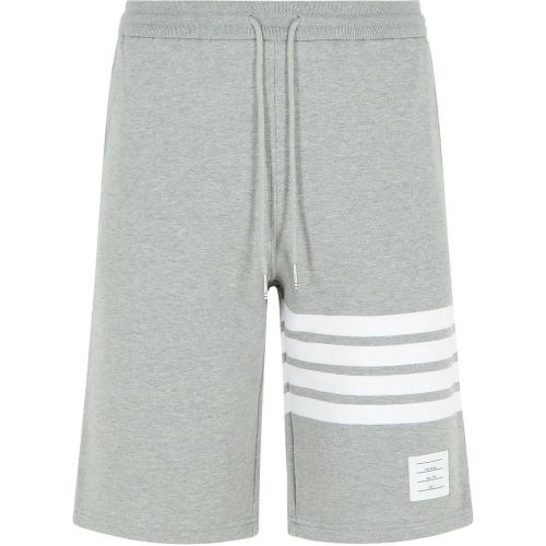 Bar' Grey Cotton Bermuda Shorts - Größe 1 - Thom Browne - Modalova