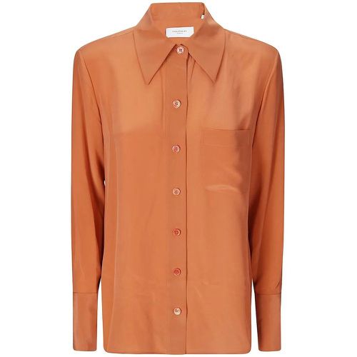 Silk Shirt With Chest Pocket - Größe L - Equipment - Modalova