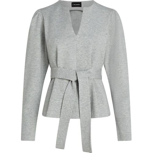 SWEATSHIRT AUS DOPPEL-JERSEY MIT V-AUSSCHNITT - Größe L - Karl Lagerfeld - Modalova