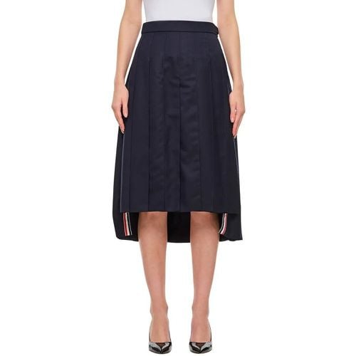 Pleated Wool Skirt - Größe 38 - Thom Browne - Modalova