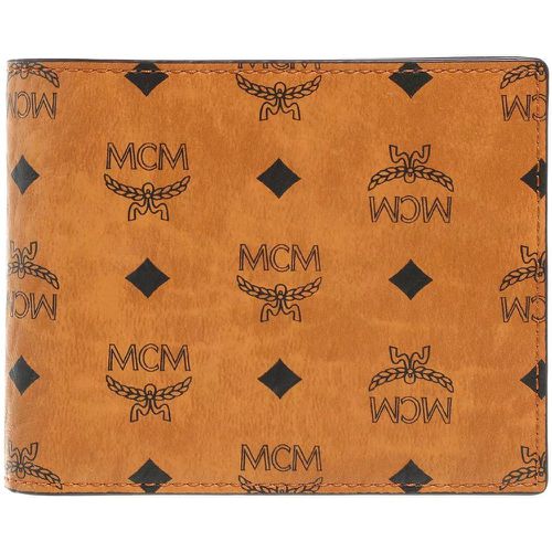 Portemonnaies - Aren Visetos Small Wallet - Gr. unisize - in - für Damen - MCM - Modalova