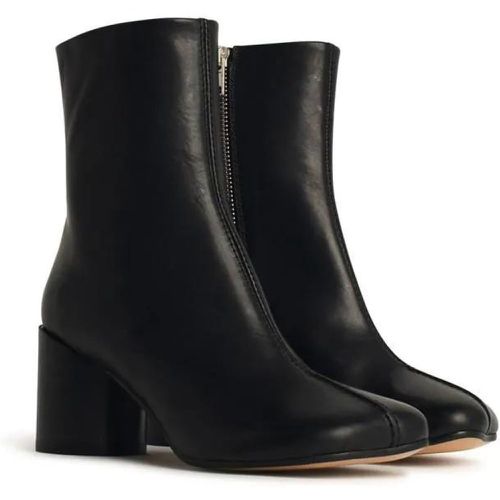 Boots & Stiefeletten - Black Leather Ankle Boots - Gr. 41 (EU) - in - für Damen - MM6 Maison Margiela - Modalova