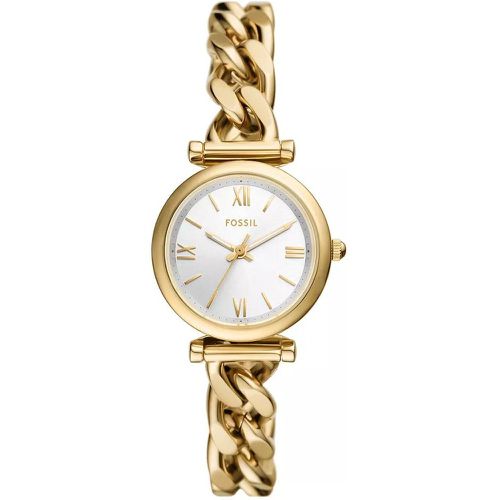 Uhr - Carlie Three-Hand -Tone Stainless Steel Watch - Gr. unisize - in - für Damen - Fossil - Modalova