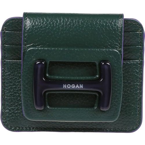 Portemonnaie - H-bag Credit Card Holder Green - Gr. unisize - in - für Damen - Hogan - Modalova