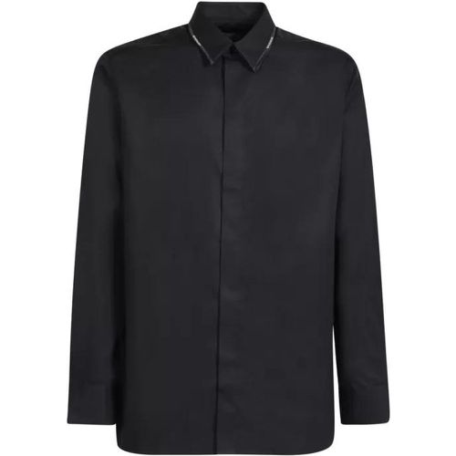 Black Cotton Shirt - Größe 39 - black - Givenchy - Modalova