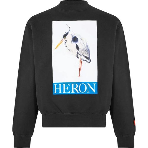 Heron Bird Painted Crewneck Sweatshirt - Größe L - Heron Preston - Modalova