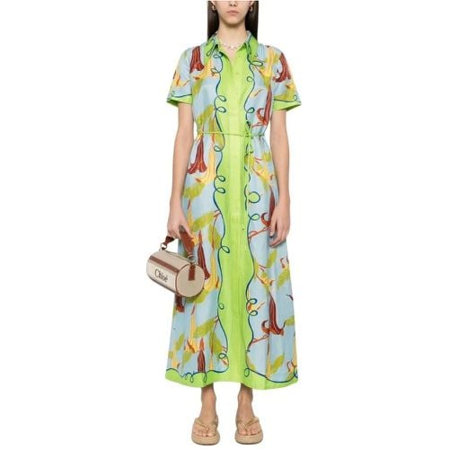 Floral Print Rafaela Maxi Dress - Größe 10 - Alemais - Modalova