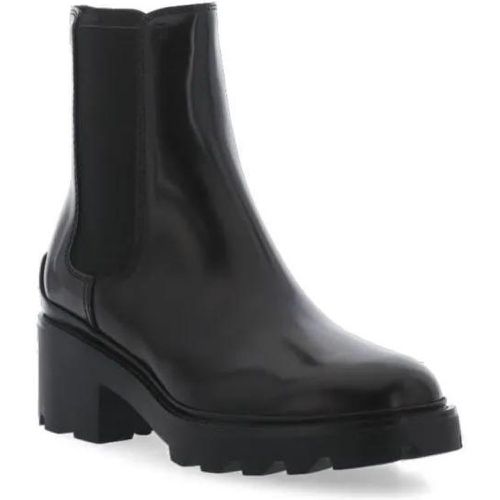 Boots & Stiefeletten - Black Smooth Leather Boots Fo Woman - Gr. 37,5 (EU) - in - für Damen - TOD'S - Modalova