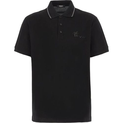 T-shirts and Polos Black - Größe L - Versace - Modalova