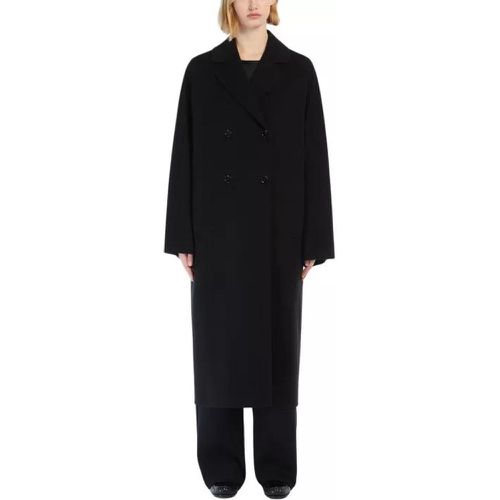 Capi Double Breasted Oversize Coat - Größe 42 - schwarz - Max Mara - Modalova