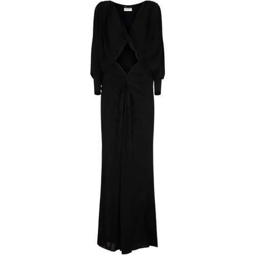 Long Cut Out Dress - Größe 38 - Saint Laurent - Modalova