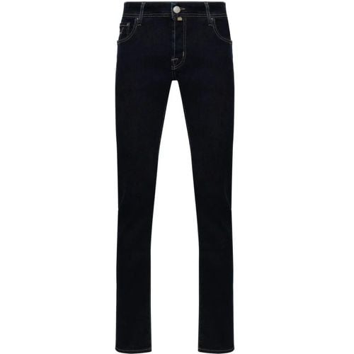 Midnight Blue Slim Cut Denim Trousers - Größe 31 - Jacob Cohen - Modalova