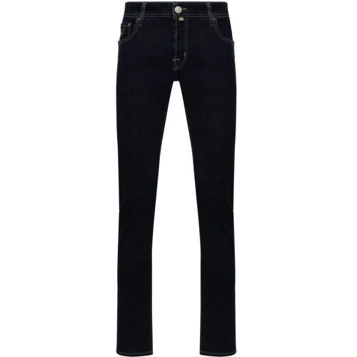 Midnight Blue Slim Cut Denim Trousers - Größe 35 - Jacob Cohen - Modalova