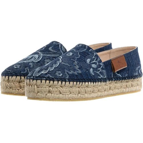 Low-Top Sneaker - Espadrillas Denim Jacuard - Gr. 38 (EU) - in - für Damen - ETRO - Modalova