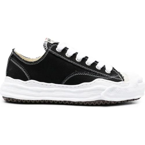 Low-Top Sneaker - Hank Low Original Sole Canvas Low Top Sneaker Blac - Gr. 45 (EU) - in - für Damen - Maison Mihara Yasuhiro - Modalova