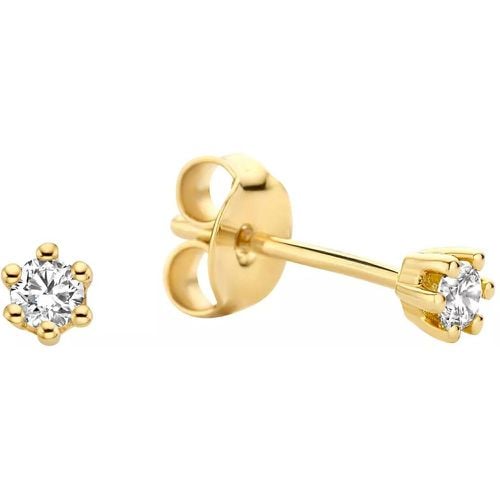 Ohrringe - De la Paix Emily 14 karat stud ear studs diamond - Gr. unisize - in - für Damen - Isabel Bernard - Modalova